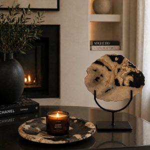Decorative Tin Candle