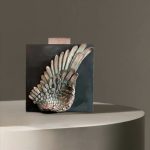 Grey Wing Sculpture