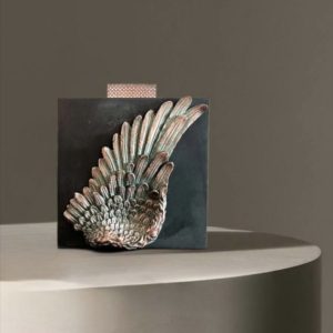 Grey Wing Sculpture